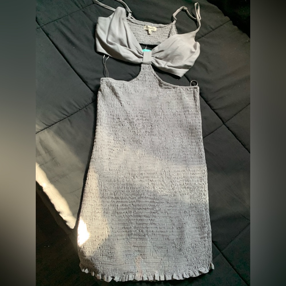 Gray dress